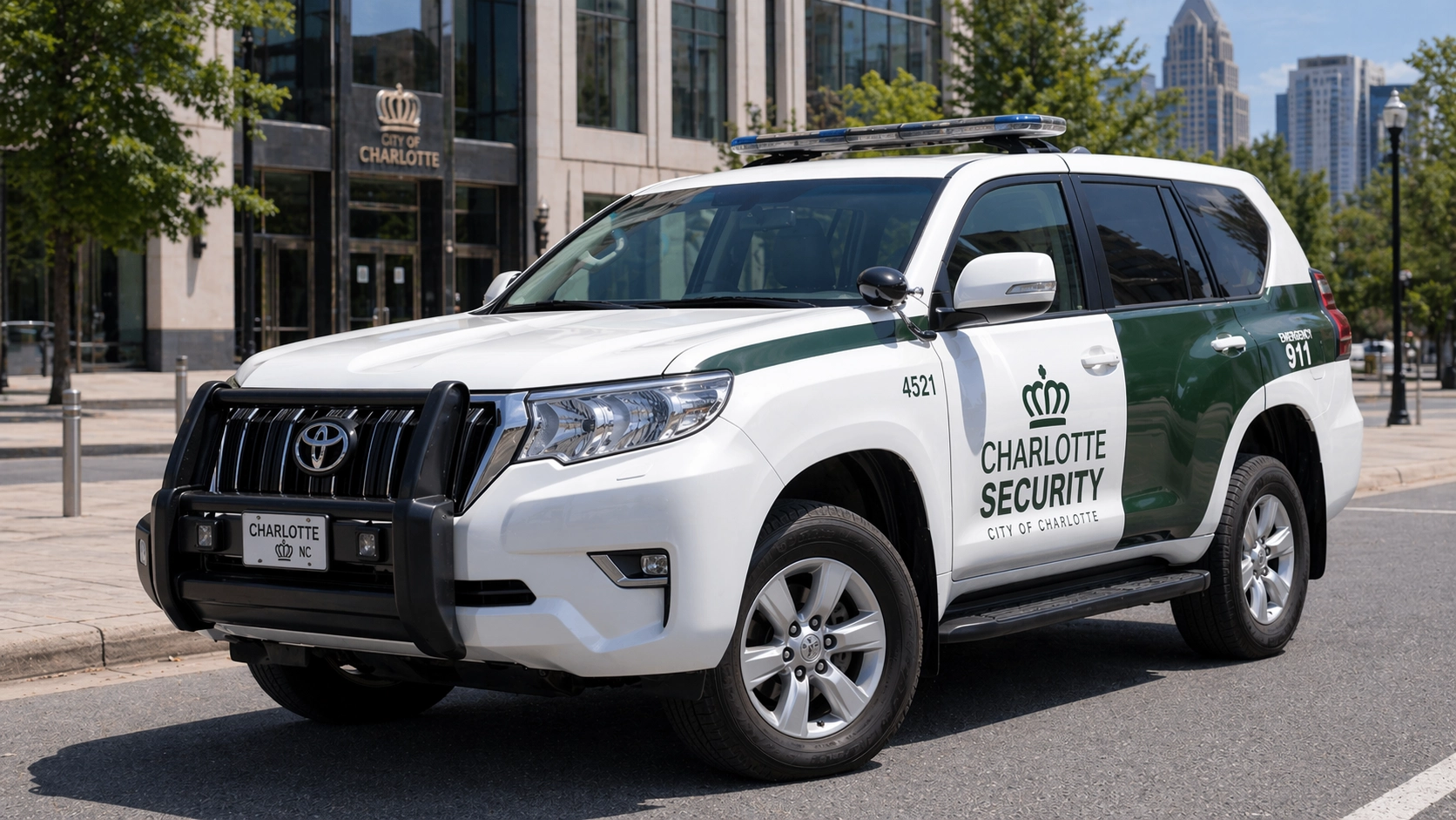 Tyde Link patrol vehicle Charlotte NC